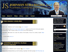 Tablet Screenshot of johnsonstrategiesllc.com